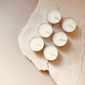 Soy Wax Tealights - Unscented