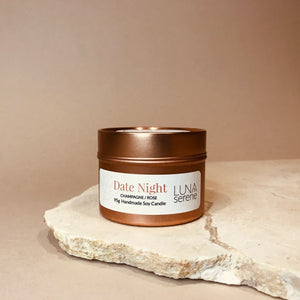 Date Night | Rose Gold Travel Candle